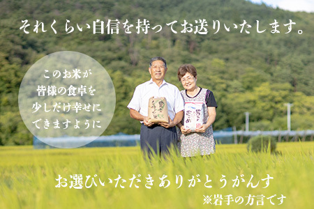 減農薬栽培 ひとめぼれ玄米10kg【2425】