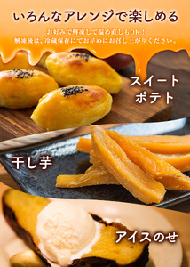 冷凍 焼きいも 約1kg シルクスイート 安納芋 ベニアズマ 紅はるか ハロウィンスイート 北海道