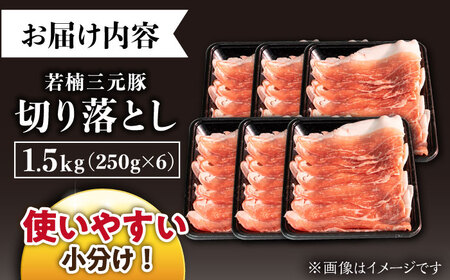 若楠三元豚 切り落とし 1.5kg /ナチュラルフーズ[UBH123] 豚肉