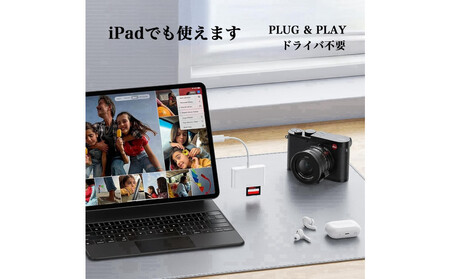 Hanx-Tech USB-C SDカードリーダー HT-CS55WY AOP0037