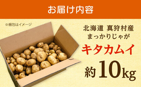 【2026年11月上旬以降順次発送】 じゃがいも キタカムイ（まっかりじゃが）10kg | 野菜 じゃがいも ジャガイモ キタカムイ 北海道 産地直送 | 道の駅 真狩フラワーセンター[BPAM047]