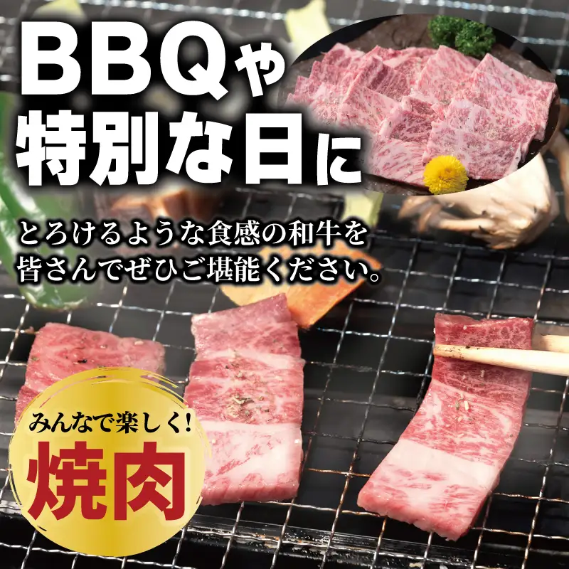 A5ランク 国産和牛 肩ロース 焼肉用 オリジナルスパイス 合計1.2kg（300g×4P）