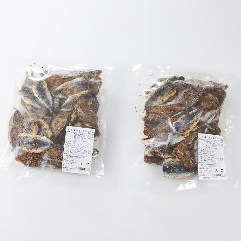 そのまま食べれる 真いわし 焼きみりん 500g×2袋 ご飯にも！おやつにも！