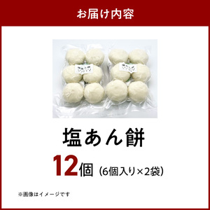 S030-009_昔ながらの杵つきの味わい「塩あん餅」12個