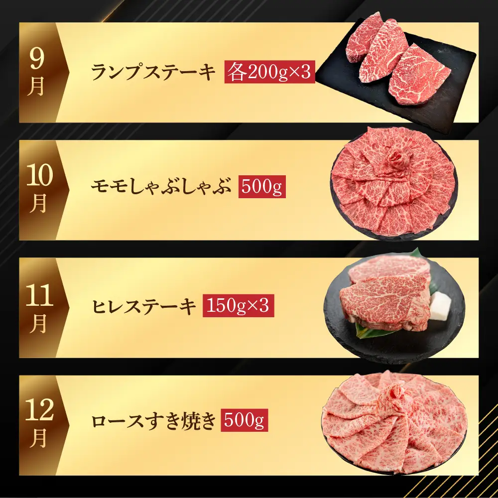 【定期便 12回】飛騨牛まるごと1年味わい尽くし定期便（3～5人前）【70-D】