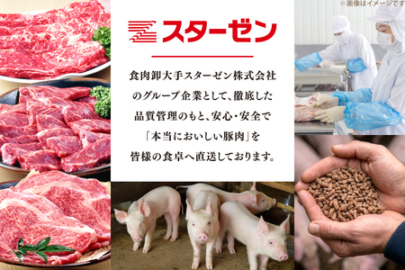 北海道産 豚肉 豚こま切れ 小分け 2kg ( 500g × 4P ) 6回 定期便 総計 12kg [スターゼン 北海道 砂川市 12260977 ]