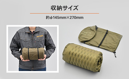 ホシゾラハイブリッドマット 厚さ3.5cm マット ウレタン サポート エアバッグ構造 コンパクト 座布団 クッション キャンプ 静岡県 森町