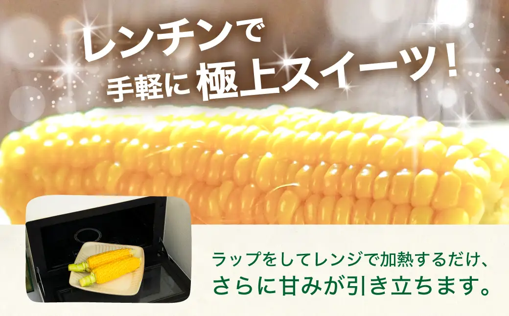 【ふるなびWEEK対象】朝採れ とうもろこし 10~16本 イエロー とうもろこし