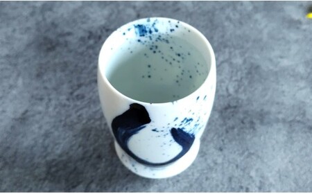 有田焼 至高の焼酎グラス・プレミアムビアグラス 龍門 ペア【松尾陶器】酒器 焼酎グラス グラス お酒 食器 器 うつわ 磁器 陶磁器 コップ カップ 染付 A28-21
