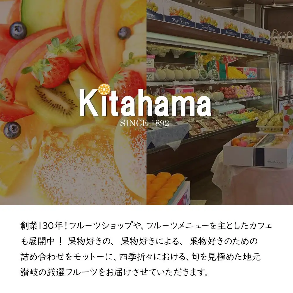 【お中元ギフト/熨斗対応】創業130余年！老舗果物店が見極めた、厳選フルーツ詰合せ♪満足セット （3～5品種）