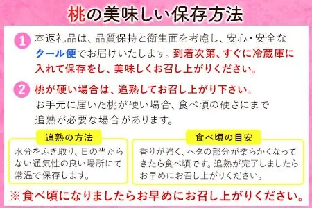 【ふるなびWEEK対象】清水白桃 750g