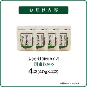 ごはんが進む！海のふりかけ 4袋（ひじきのみ） 半生 ソフトタイプ_2515R-7