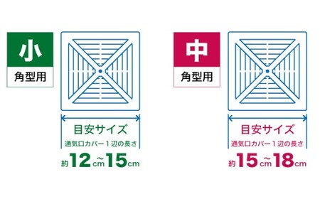 極とりフィルター かぶせるタイプ 小 3枚入×2袋セット