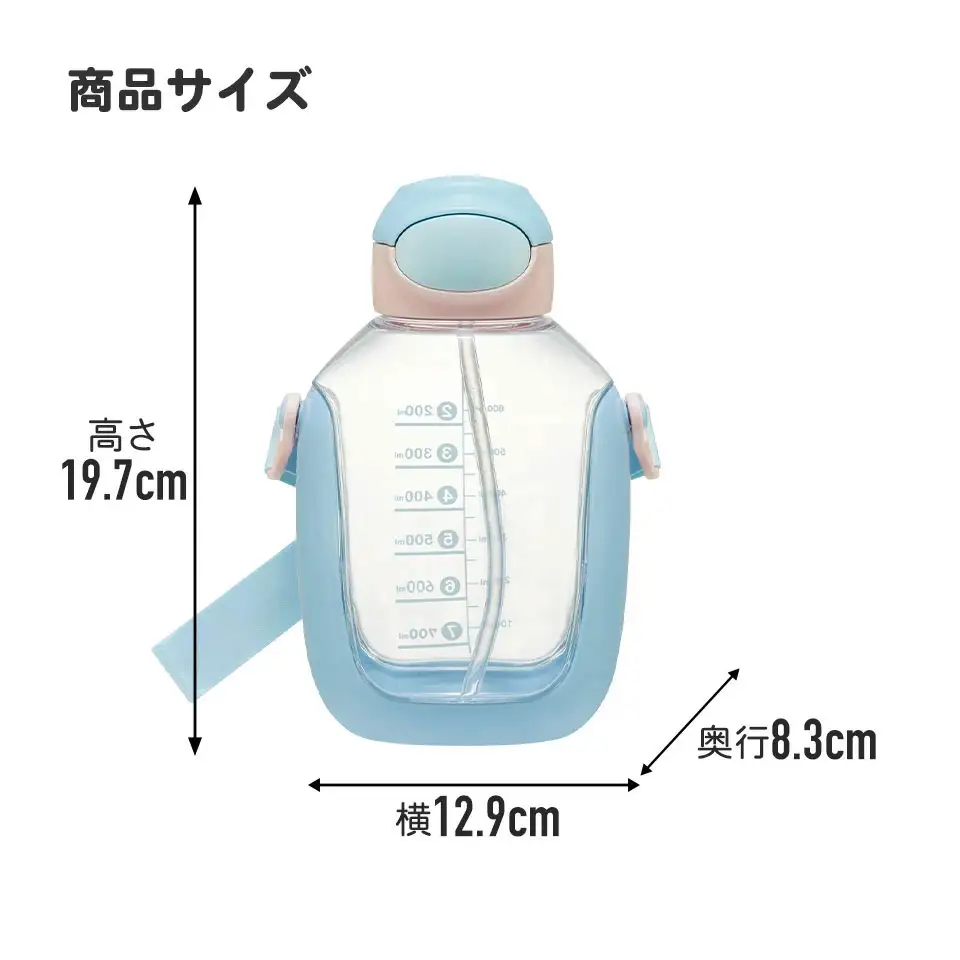 ワンプッシュ ストロー 水筒 780ml PDSH8DX ディノサウルス 奈良県奈良市 skt148 スケーター 681561