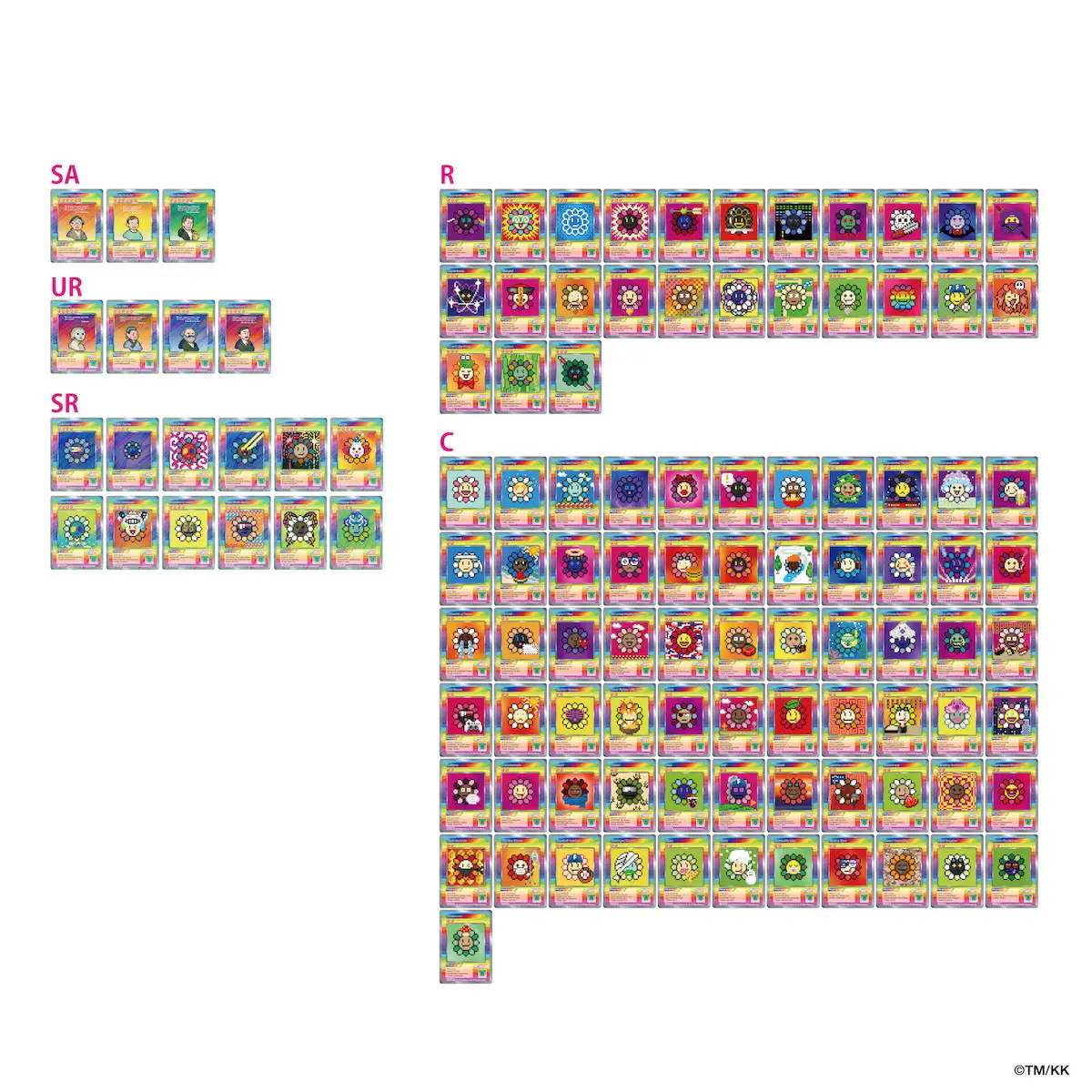 Murakami.Flowers Collectible Trading Card-Murakami.Flowers NFT Limited Edition(BOX)｜京都 アート トレカ