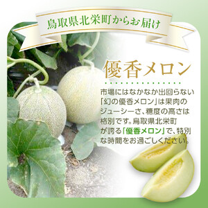 312.【先行予約】幻の「優香メロン」希少・大玉1.8kg前後1玉　※2026年6月下旬頃より順次発送予定