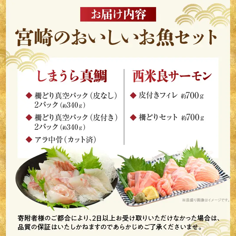 宮崎のおいしいお魚セット