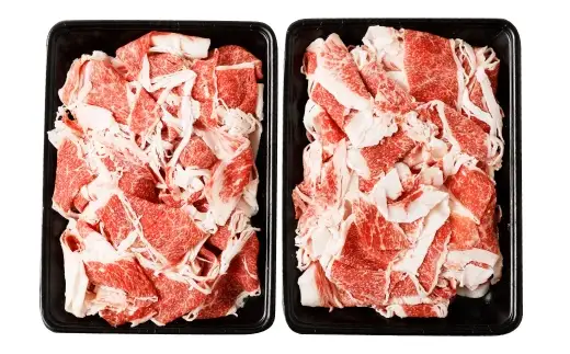 くまもと黒毛和牛プレミアム和王 切り落とし 約1kg （ 約500g × 2 ） 黒毛和牛 霜降り 冷凍 お肉 ニク にく 肉 牛肉 牛 くまもと黒毛和牛 和牛 国産 熊本県産 プレミアム 和王