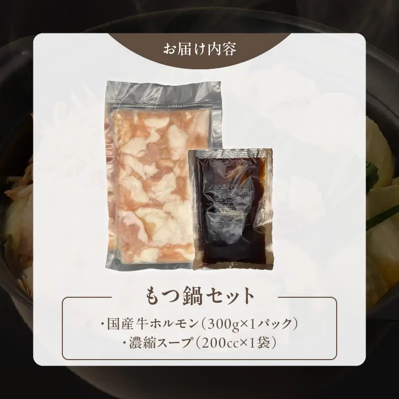 【食肉総合卸 丸正】厳選国産牛のもつ鍋セット（3人前） ［153M16］ 