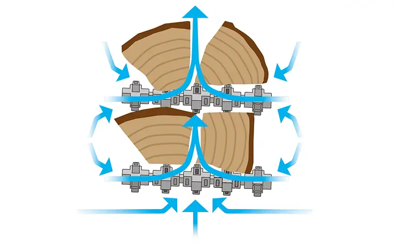 薪一発（レギュラー）　薪 薪ストーブ 着火 火起こし 駒ヶ根市