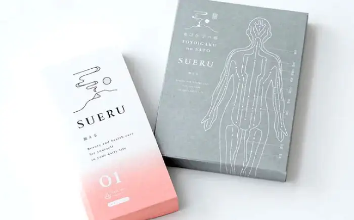 【お灸2箱セット】SUERU01シリーズ オレンジ・ピンク 各1箱 [AQEA005]灸
