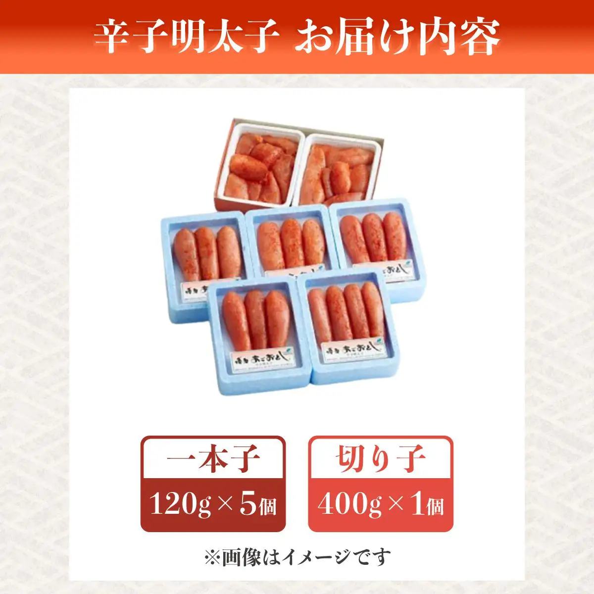 博多あごおとし 小分けで便利な 福岡名物 辛子明太子 計1kg