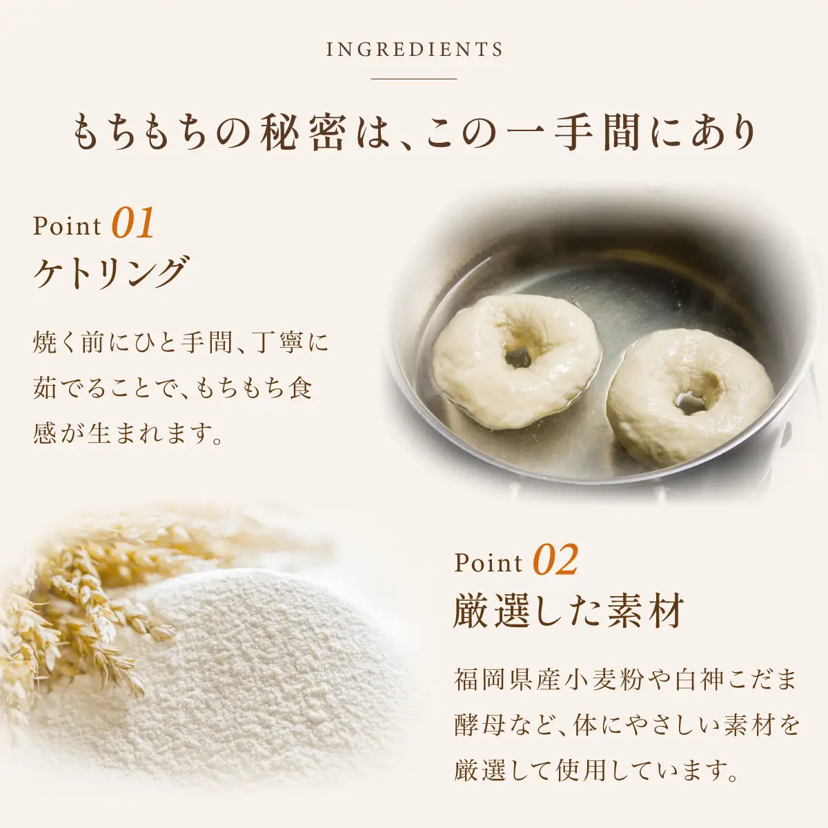 プレーンベーグル 15個セット【NANA CAFE】