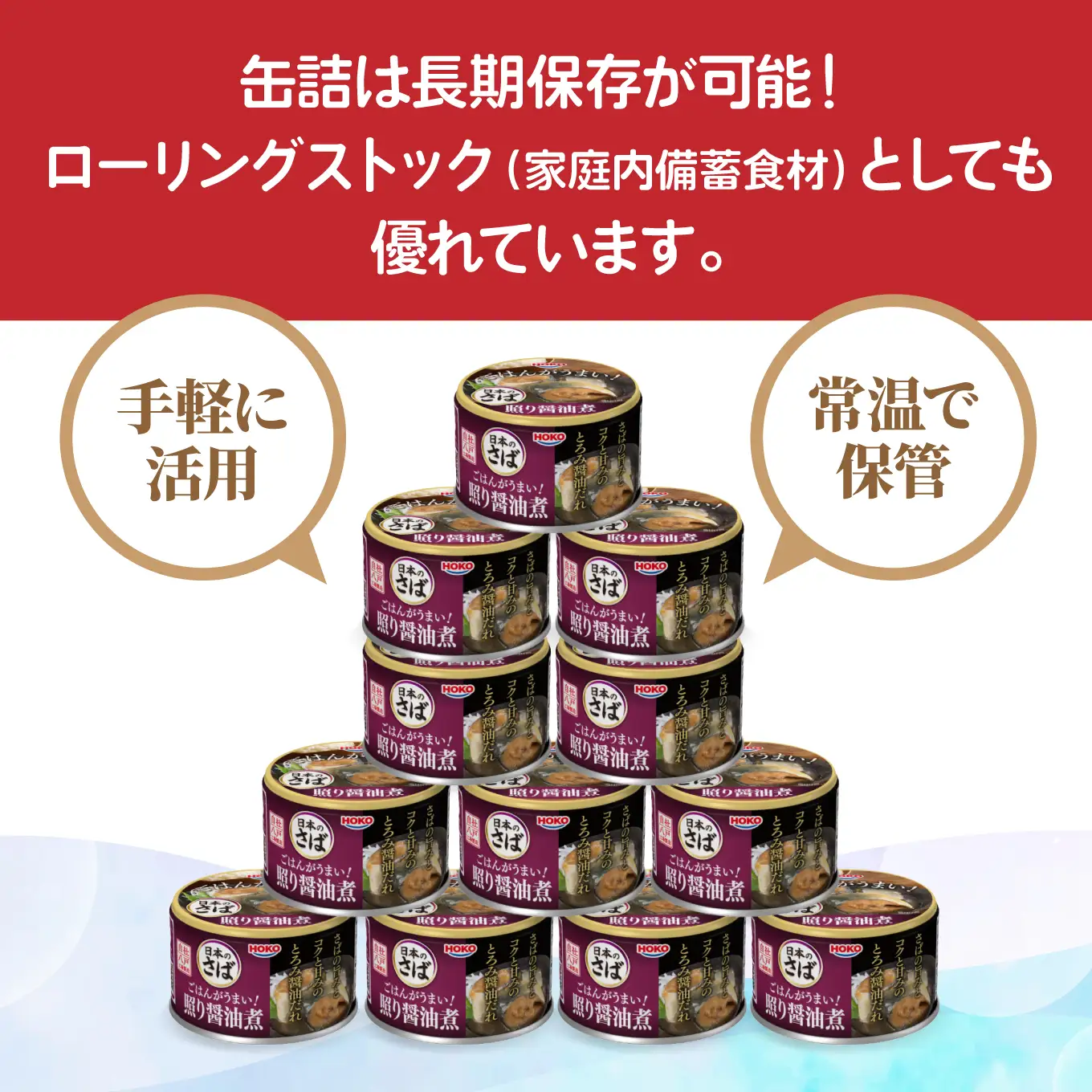 ごはんがうまい！日本のさば缶 照り醤油煮 150gx12缶　HOKO 宝幸　青森県 八戸市