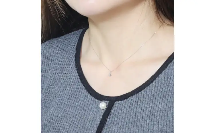 プラチナ 0.10ct ダイヤモンドペンダント 山梨県 甲斐市 BQ-216