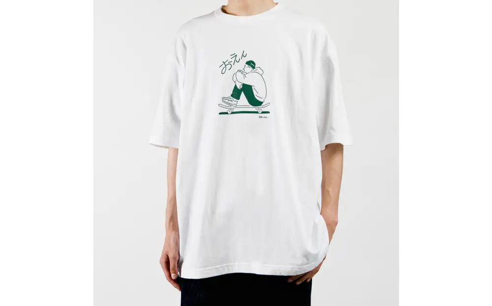 おえんオーバーサイズＴシャツ【Sサイズ】