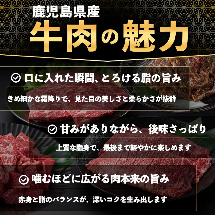鹿児島県産 牛 タレ漬け (計400g) 牛肉 薄切り タレ漬け【ハピネス】A1053