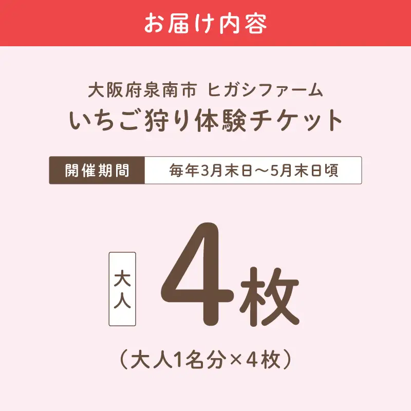 【見つけて、摘んで、食べて！】希少いちご「ほしうらら」を摘みに行こう いちご狩り 体験チケット（大人4名）【121C-001】