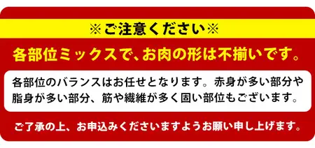 鹿児島県産 豚肉 切り落とし (計2kg・500g×4P) 訳あり 豚肉【スターゼン】starzen-1638