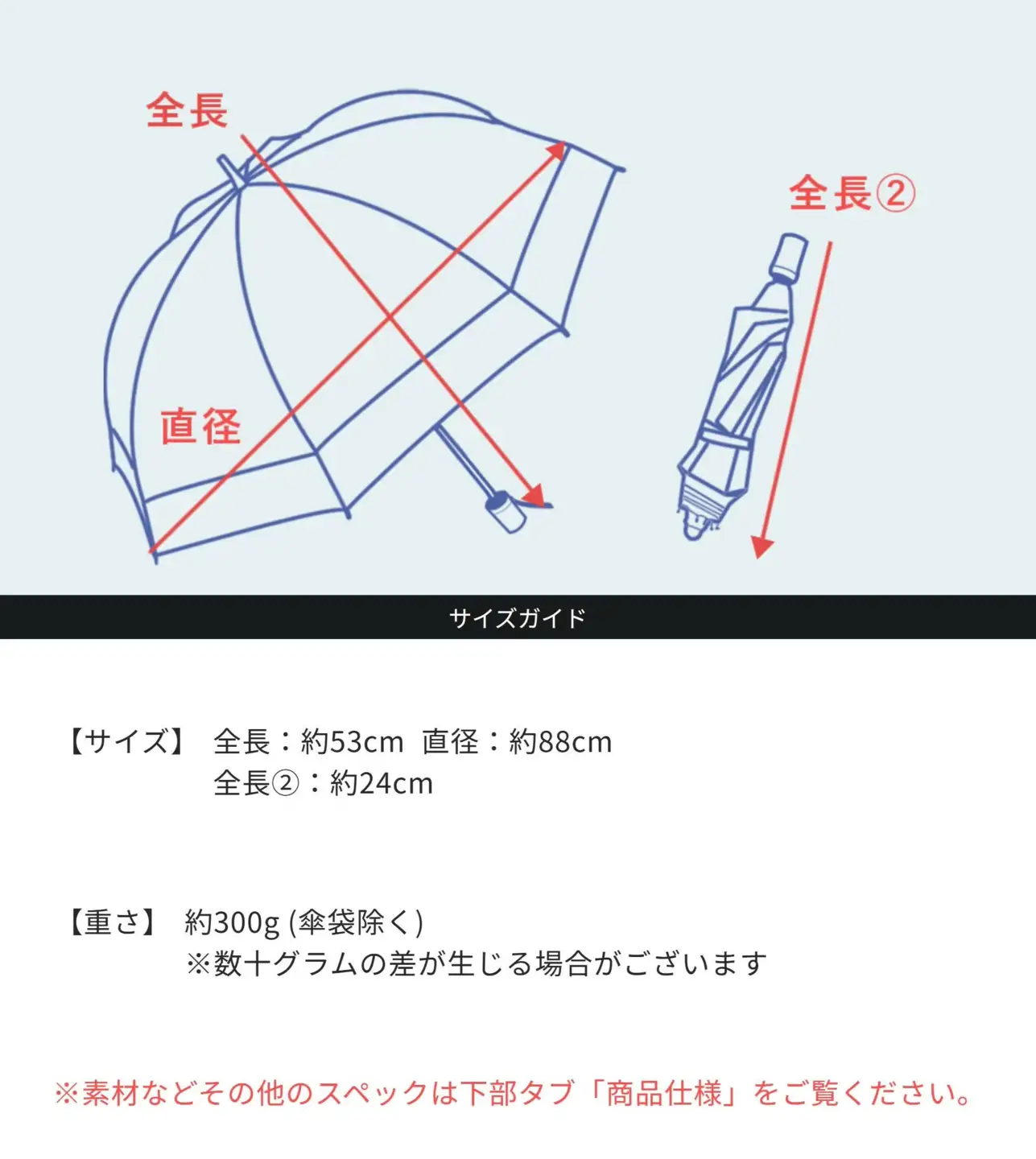 ロサブラン【日傘】3段折り プレーン【50cm】【ライトグレージュ(ブラック)】
