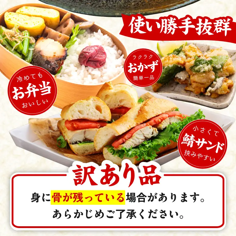 【お弁当サイズ】塩さば 500g（250g×2P）