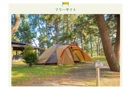 日吉津村海浜運動公園キャンプ場利用券　9,000円分