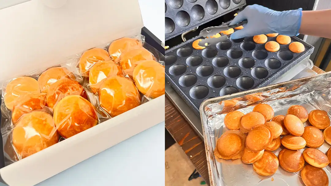 〈 お中元 熨斗付き 〉茨城県産紅はるか使用！おいものベビーカステラ　6個入り×4袋（計24個）