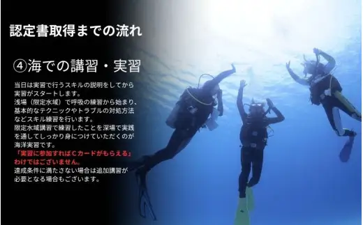 ≪2日でダイバーライセンス取得≫PADIオープンウォーターダイバー取得 （平日コース） / ダイビング 資格 ダイバー スキューバダイビング Cカード チケット マリンスポーツ 海 レジャー アウトドア 和歌山県 由良町【scbs004】