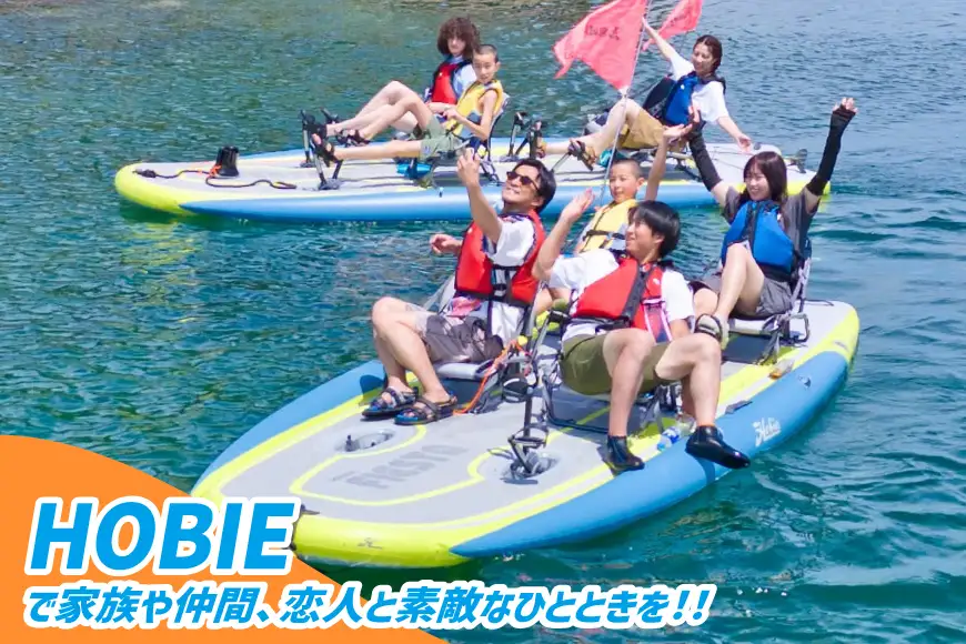 チケット 足漕ぎカヤック HOBIE 志津川湾 クルージング 体験 2名様分 [サスティナビリティセンター 宮城県 南三陸町 m304blw940000]