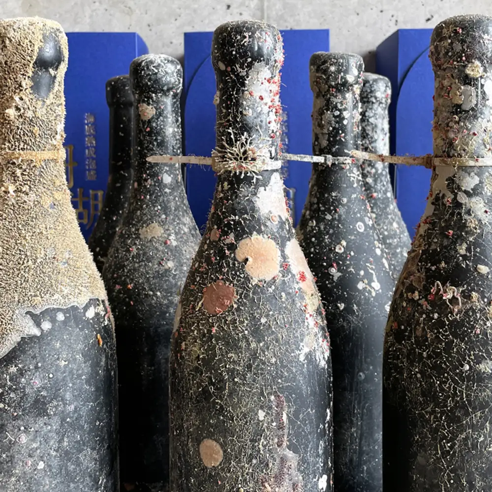 海底熟成泡盛 「珊瑚の海」720ml 40度 10年古酒 海底1年熟成 