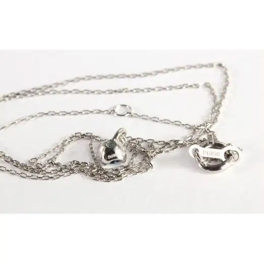 ブルーダイヤ　0.1CT ダイヤモンド　ペンダント　Ｐ495BD-Ｐ【053-010】