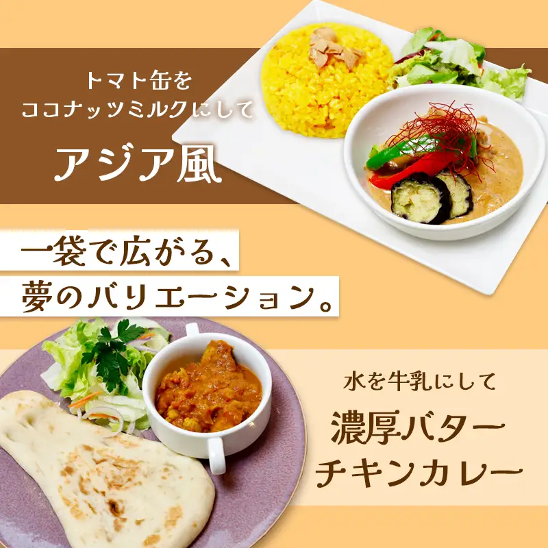 チキンカレー スパイス 【甘口】 2袋セット