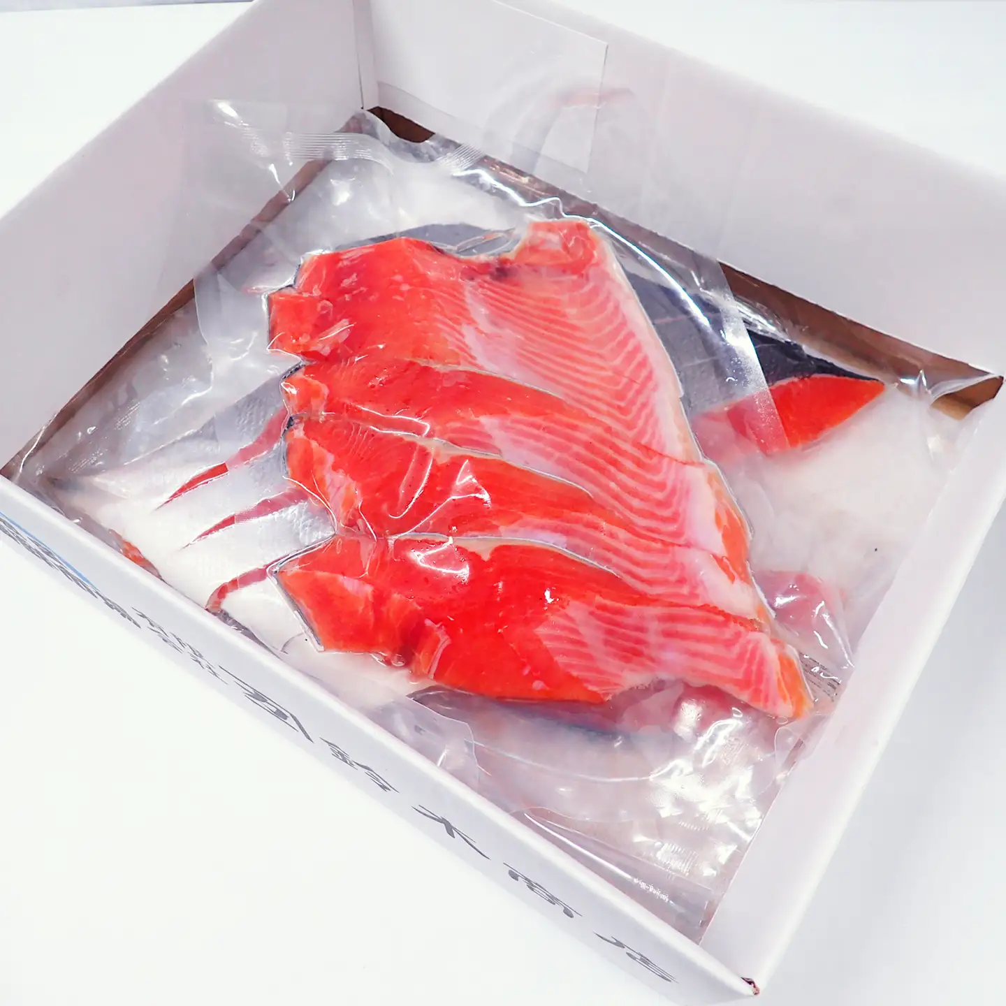 【北海道根室産】無添加甘汐天然紅鮭切身(1尾分)約1.2kg＜新物＞ B-11123