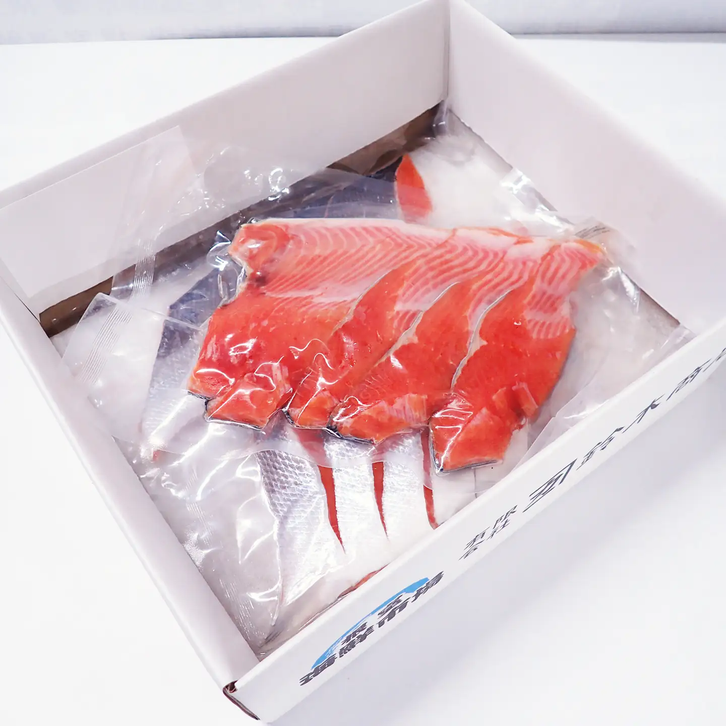 【北海道根室産】無添加甘汐天然紅鮭切身(1尾分)約1.2kg＜新物＞ B-28126