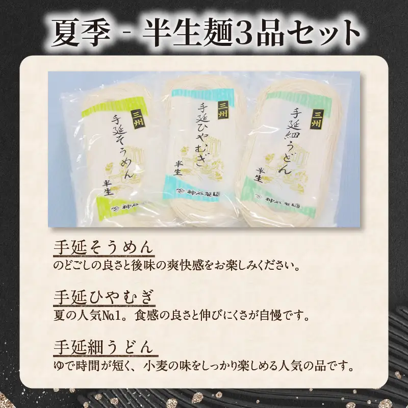 三州手延めん半生麺セット_12-217-1