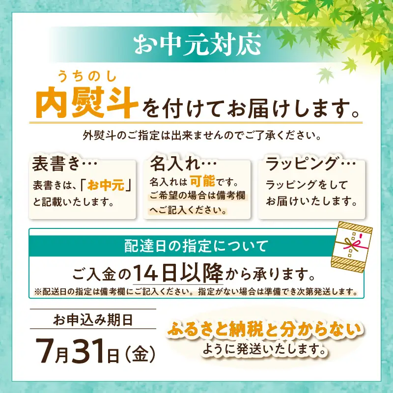 【お中元　熨斗付き】三州高浜手延そうめん/乾麺　6袋（24食入り）_c-12-412