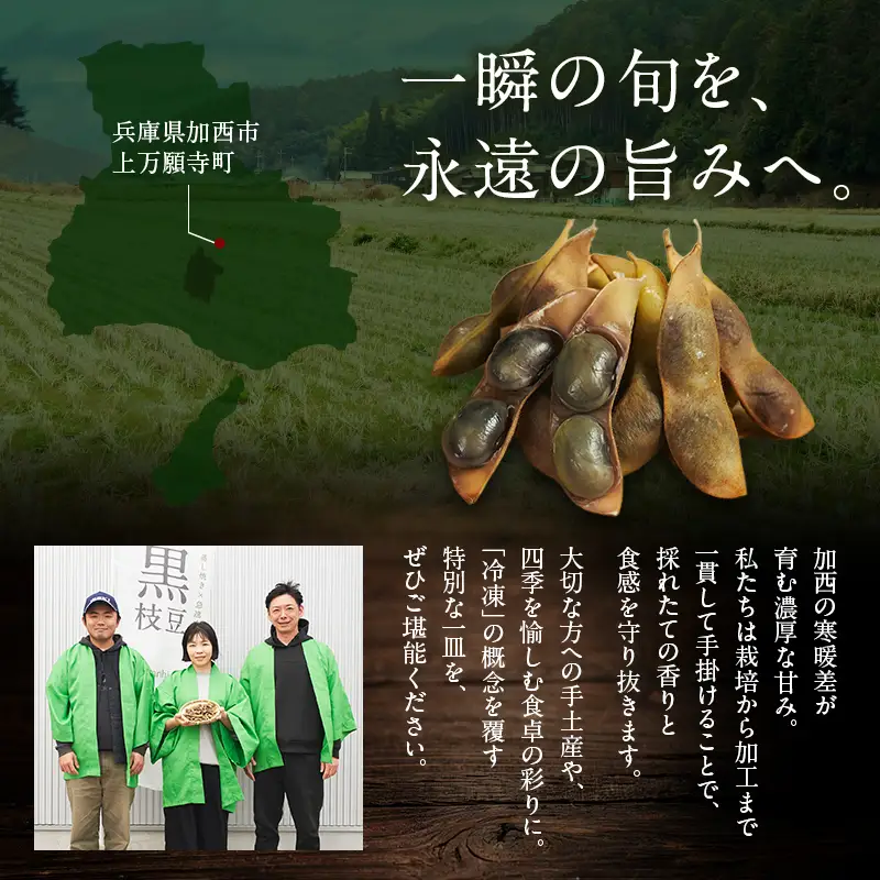 完熟黒枝豆(冷凍)6P
