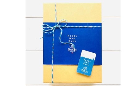 Awaii Baby Gift Box　肌着・腹巻・スタイ３点セット