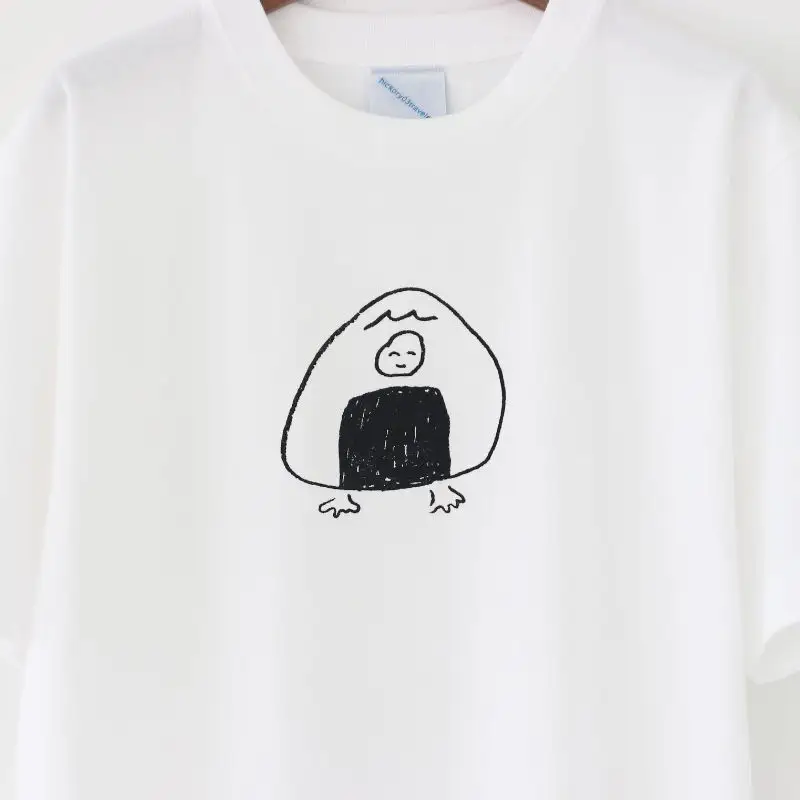 【Mr.Rice ball】Tシャツ 新潟県 Lサイズ白 規