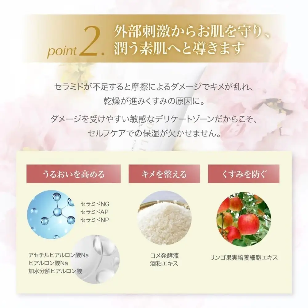 デリケートゾーンケア用保湿クリーム DELIT（デリッと）【配送不可：沖縄県・一部離島】
